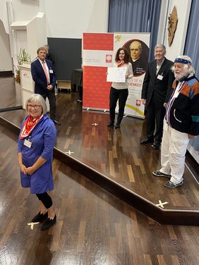 Ketteler-Preis 2020: Mit dem zweiten Preis und 2.000 Euro Preisgeld wurden die ökumenischen Gottesdienste der Malteser für Menschen mit Demenz und ihre Begleiter ausgezeichnet. Foto: Caritas